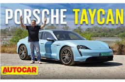 Porsche Taycan India video review